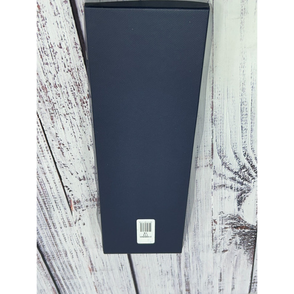 NEW Brooks Brothers Mens Black & Gray Striped Button End Suspenders Leather Trim - Picture 5 of 7